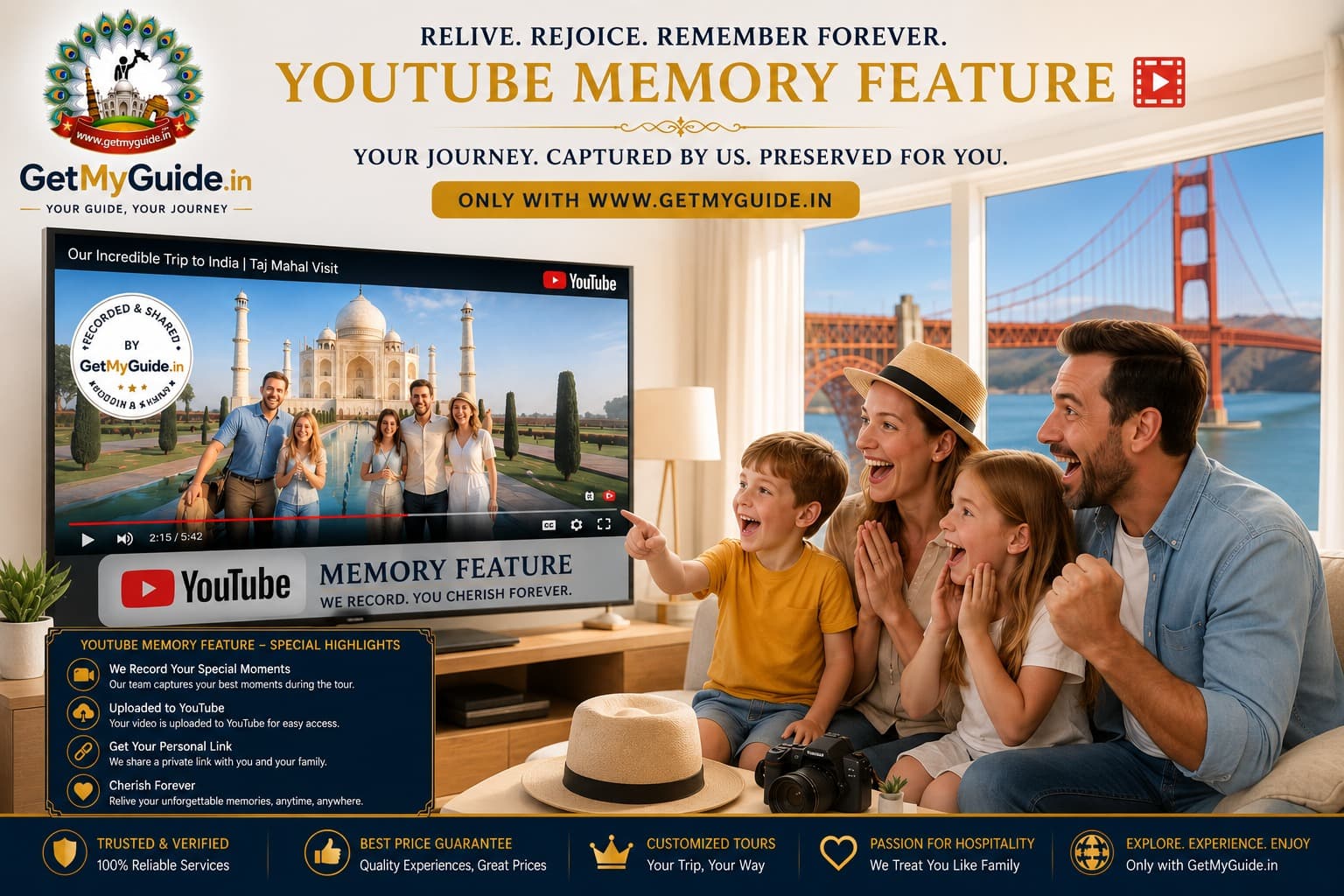 Travel video creation process